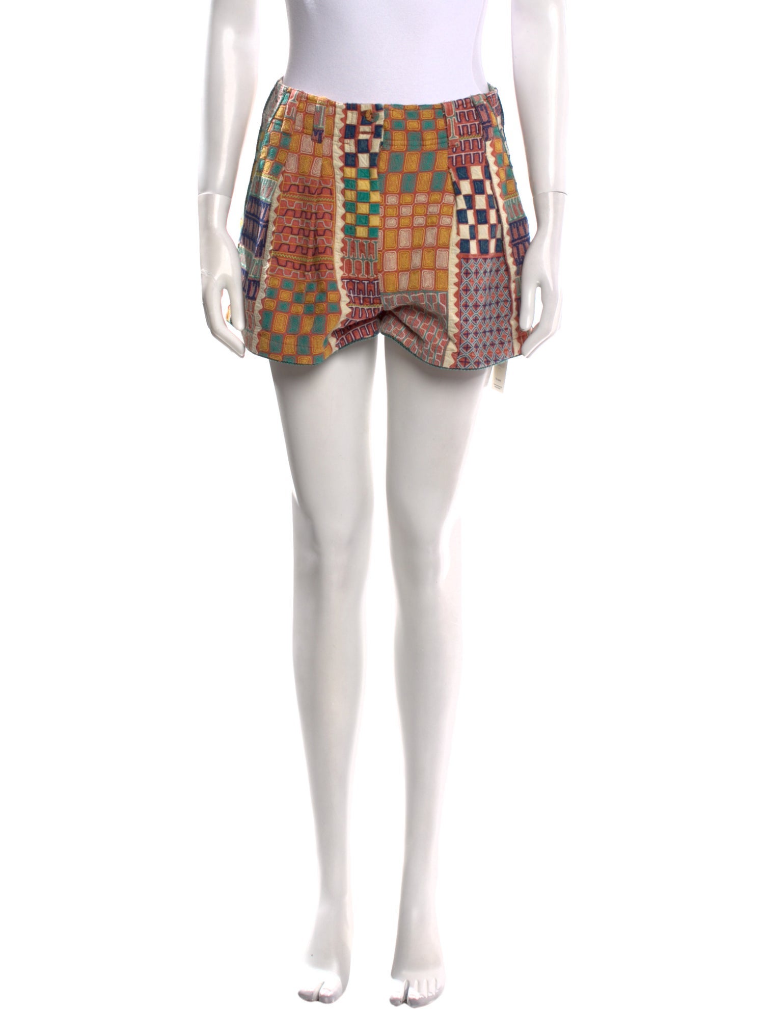 Ulla Johnson Printed Mini Shorts