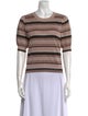 Ulla Johnson Striped Crew Neck T-Shirt