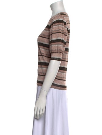 Ulla Johnson Striped Crew Neck T-Shirt