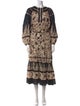 Ulla Johnson Printed Midi Length Dress