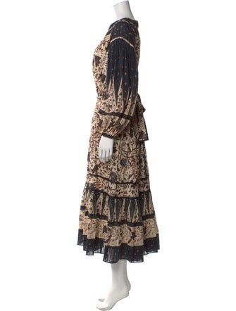Ulla Johnson Printed Midi Length Dress