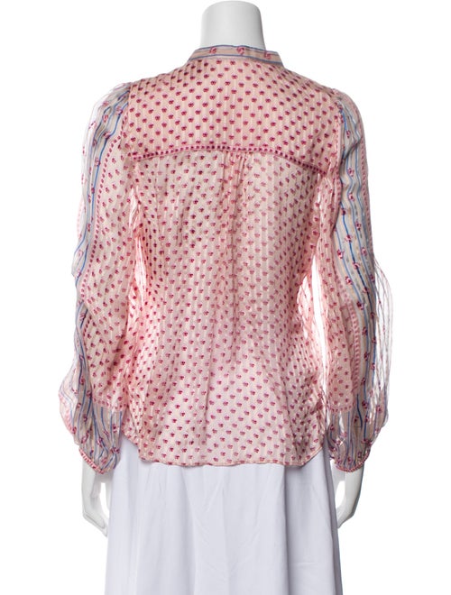 Ulla Johnson Silk Printed Blouse