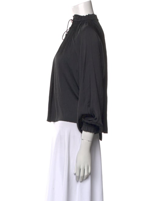 Ulla Johnson Tie Neck Long Sleeve Blouse