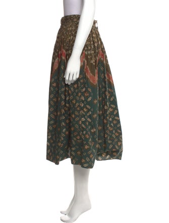 Ulla Johnson Printed Midi Length Skirt