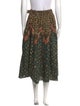 Ulla Johnson Printed Midi Length Skirt