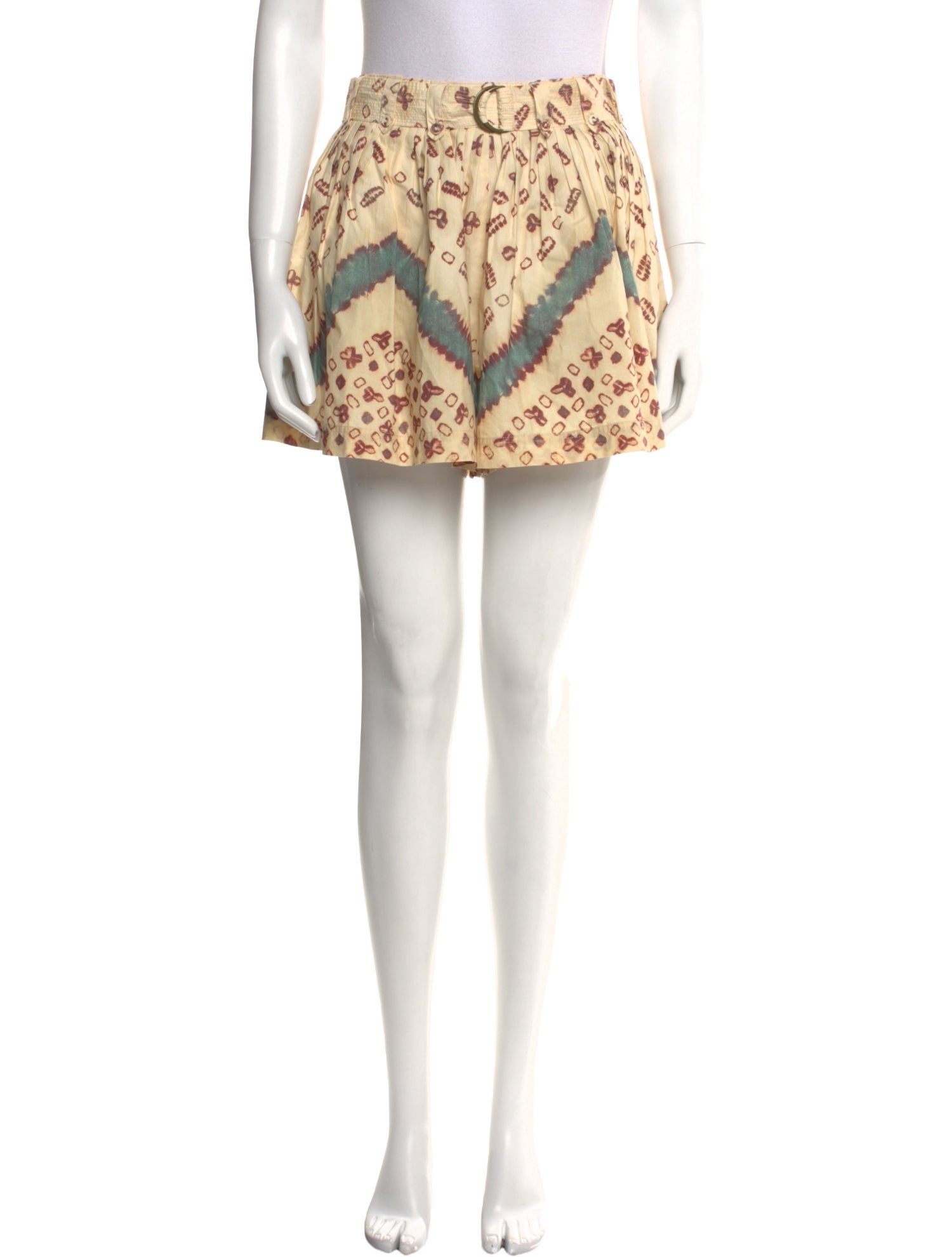 Ulla Johnson Printed Mini Shorts