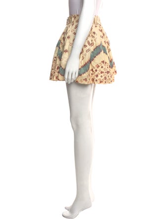 Ulla Johnson Printed Mini Shorts