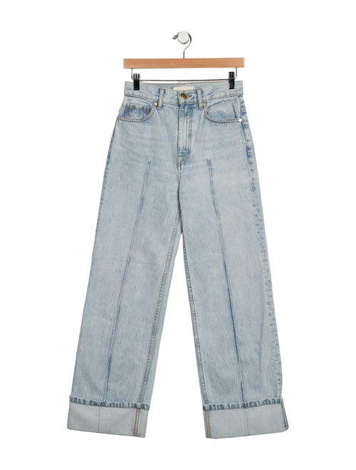 Ulla Johnson High-Rise Wide Leg Jeans