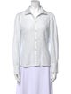 Ulla Johnson Striped Long Sleeve Button-Up Top