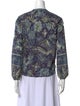 Ulla Johnson Printed Crew Neck Blouse