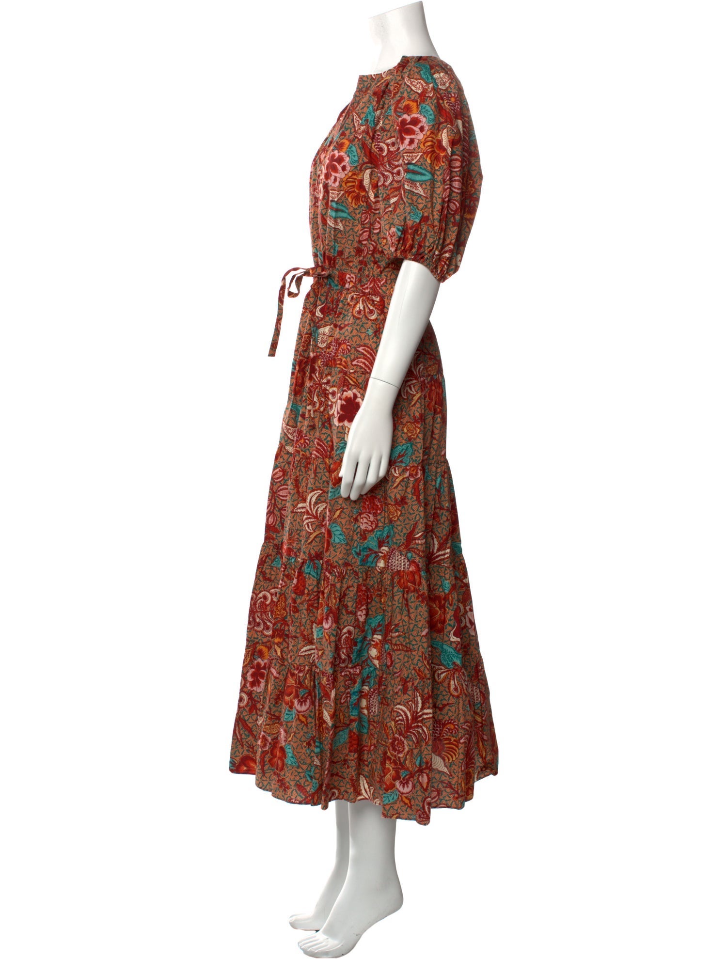 Ulla Johnson Floral Print Long Dress