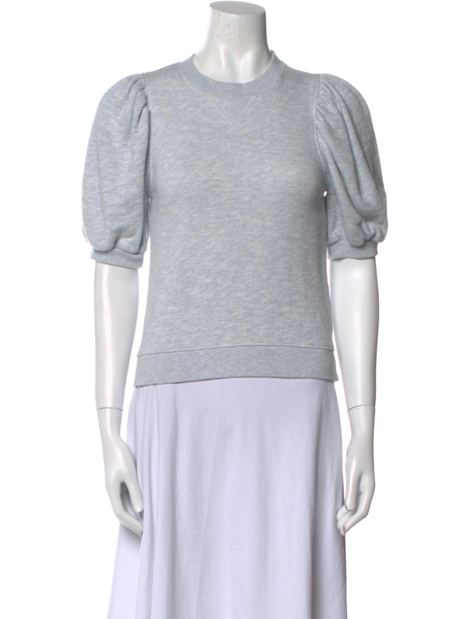 Ulla Johnson Crew Neck Short Sleeve Sweatshirt