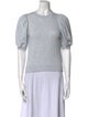 Ulla Johnson Crew Neck Short Sleeve Sweatshirt