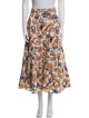 Ulla Johnson Printed Midi Length Skirt