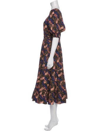 Ulla Johnson Printed Midi Length Dress