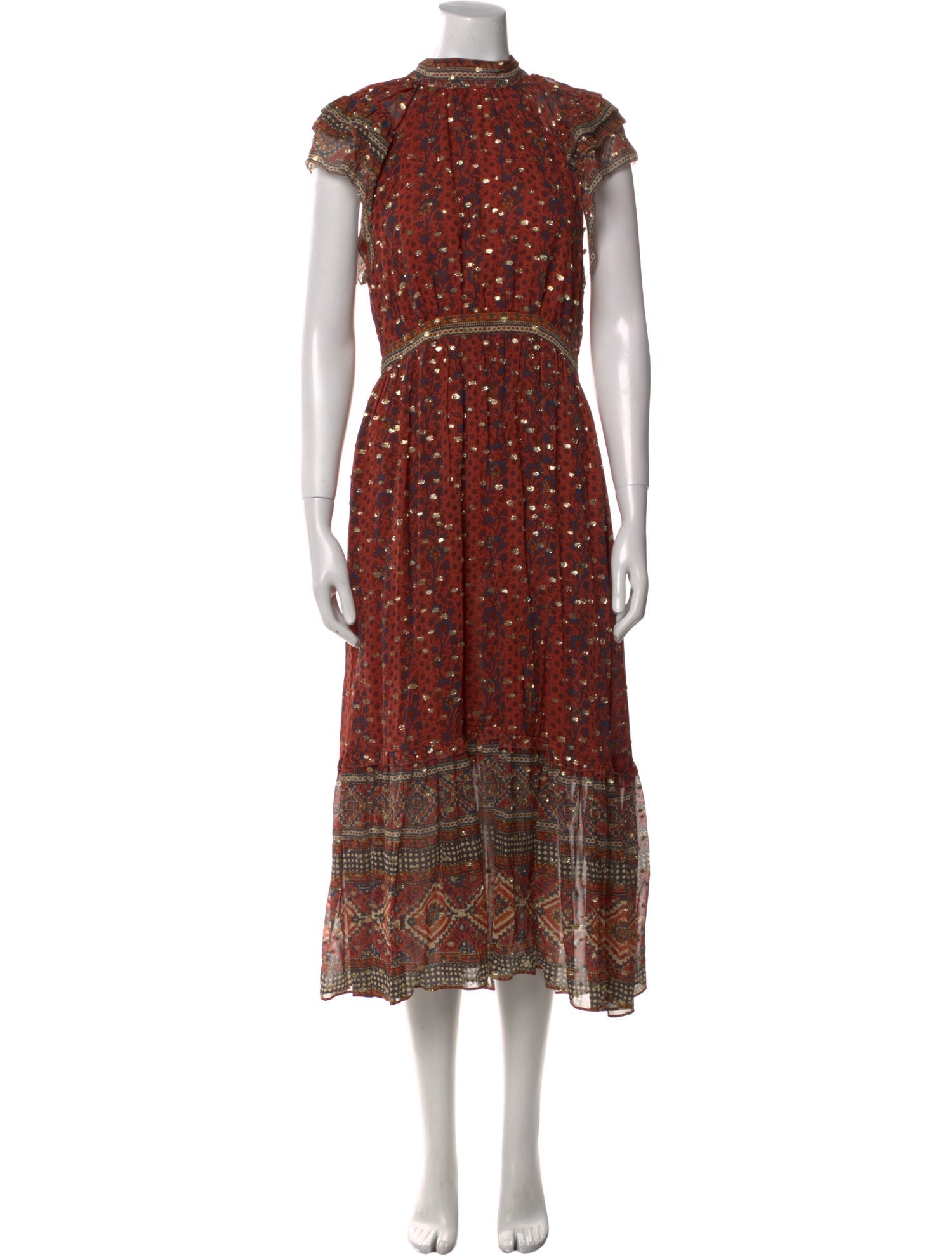 Ulla Johnson Silk Long Dress