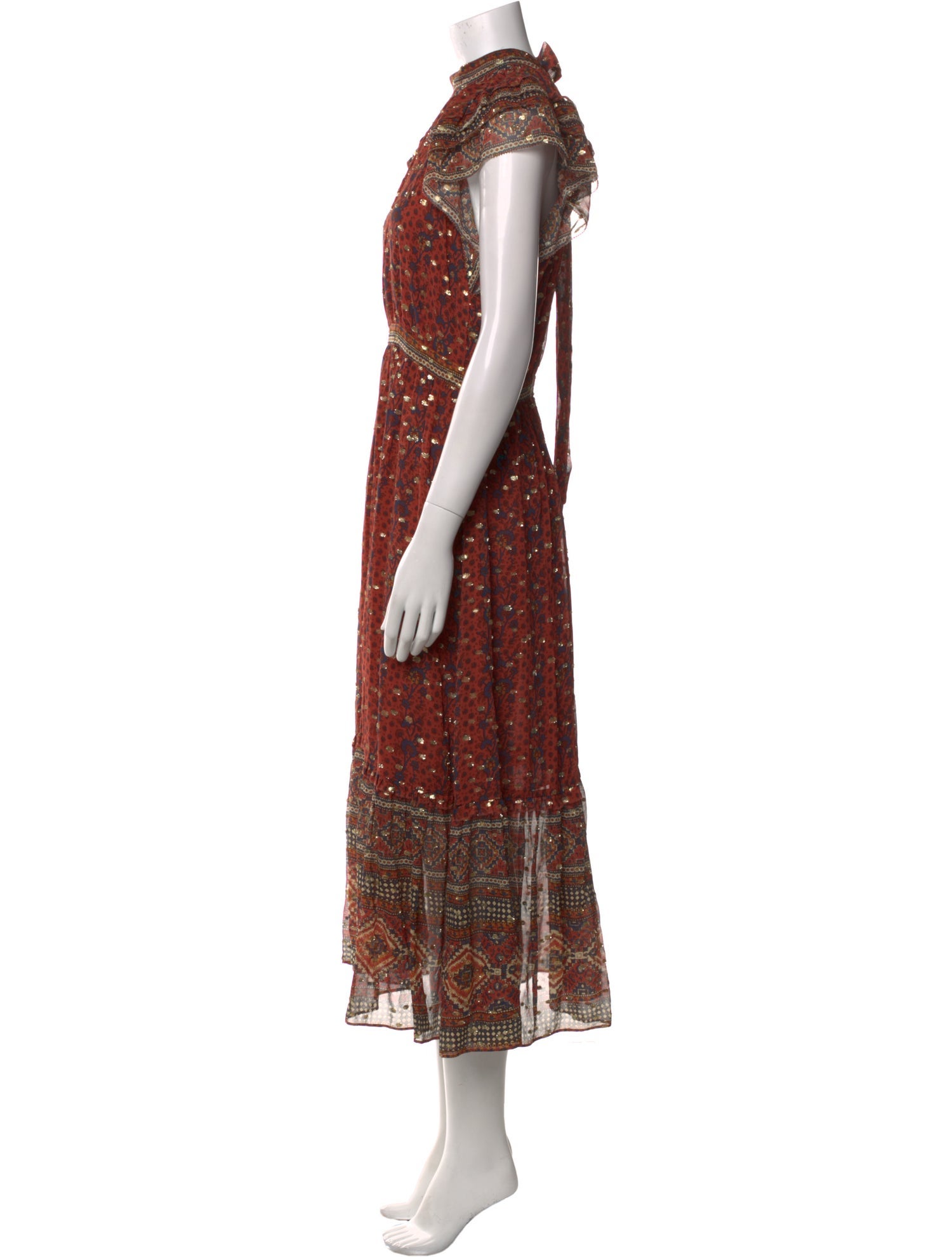 Ulla Johnson Silk Long Dress