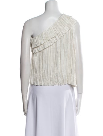 Ulla Johnson One-Shoulder Sleeveless Top