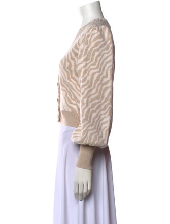 Ulla Johnson Merino Wool Animal Print Sweater