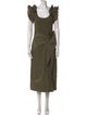 Ulla Johnson Scoop Neck Long Dress