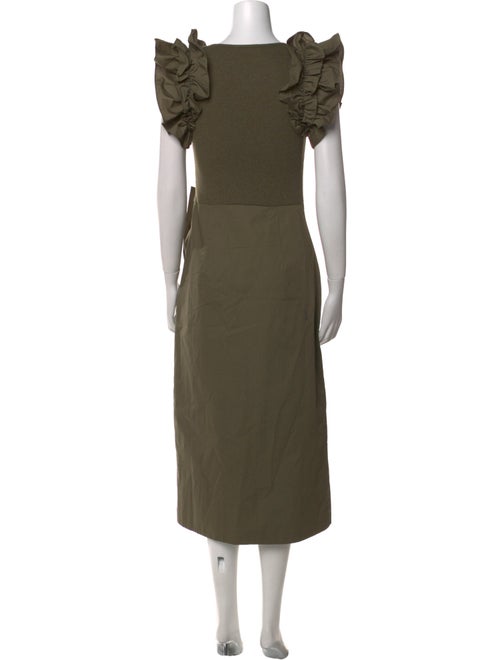 Ulla Johnson Scoop Neck Long Dress