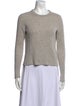 Ulla Johnson Crew Neck Long Sleeve Top