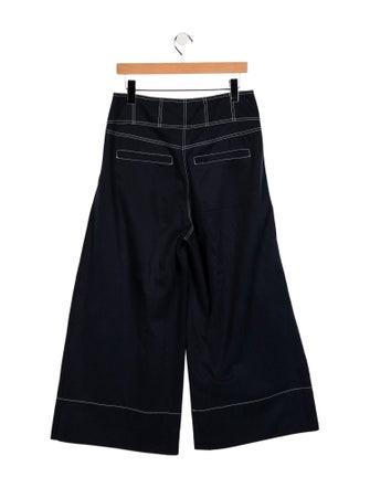 Ulla Johnson Mid-Rise Wide Leg Jeans