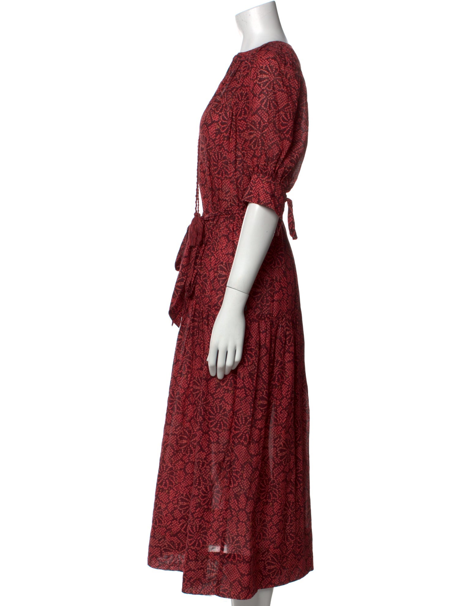 Ulla Johnson Animal Print Long Dress