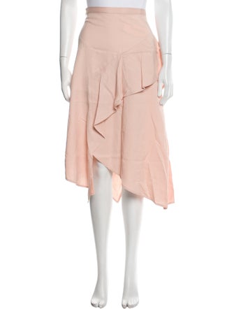 Ulla Johnson Pleated Accents Knee-Length Skirt