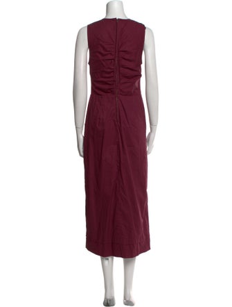 Ulla Johnson V-Neck Long Dress