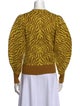 Ulla Johnson Merino Wool Animal Print Sweater