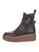 Ulla Johnson Leather Moto Boots