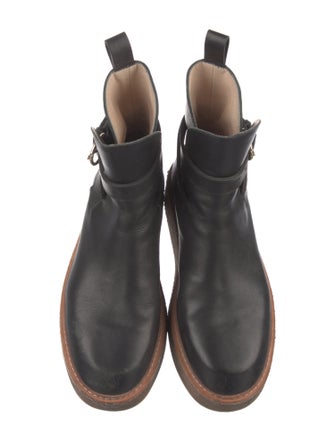 Ulla Johnson Leather Moto Boots