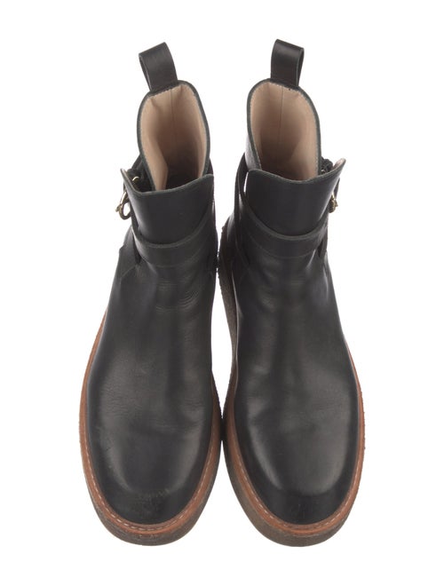 Ulla Johnson Leather Moto Boots