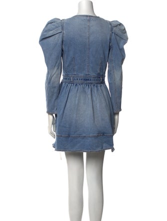 Ulla Johnson Crew Neck Mini Dress