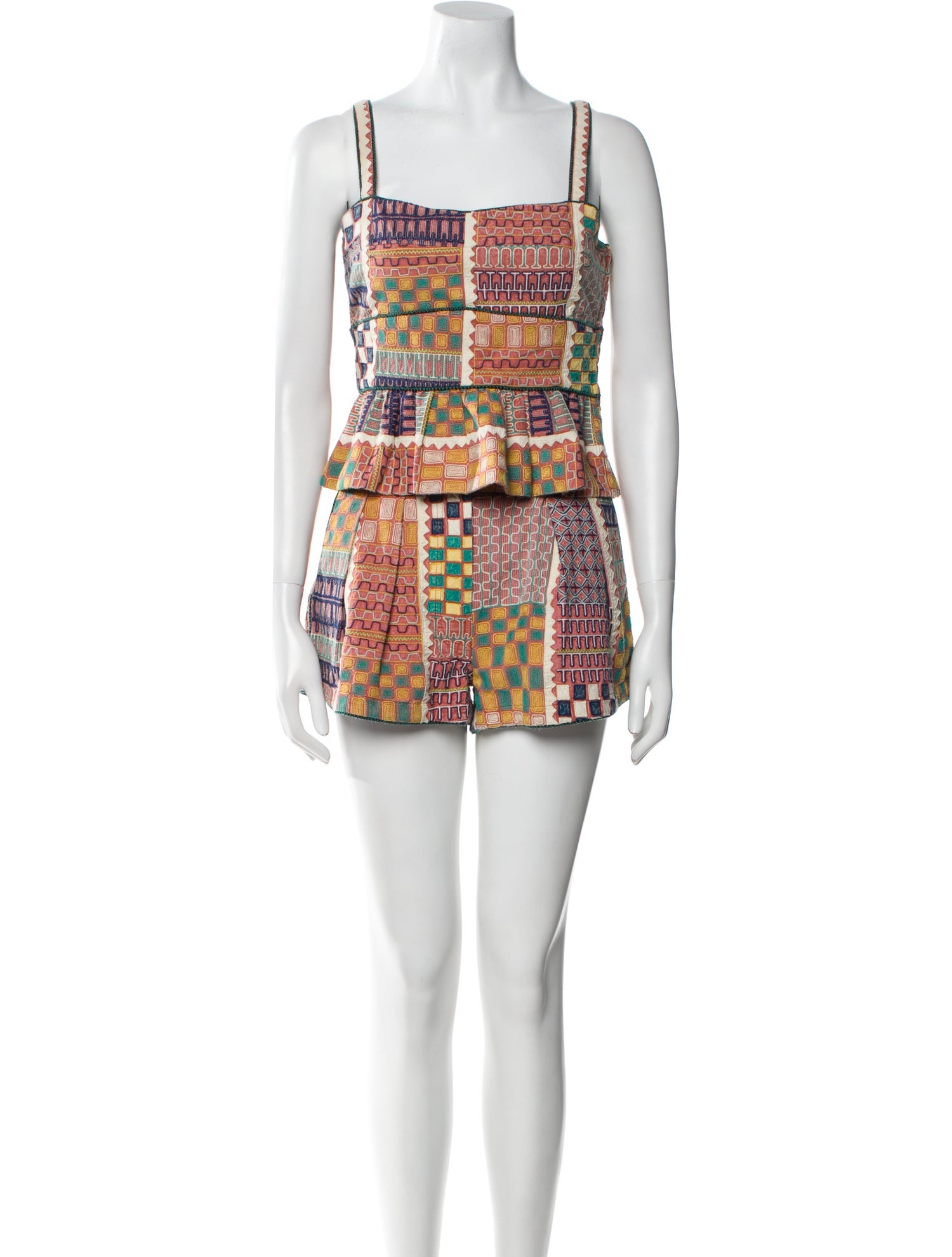 Ulla Johnson Printed Short Set