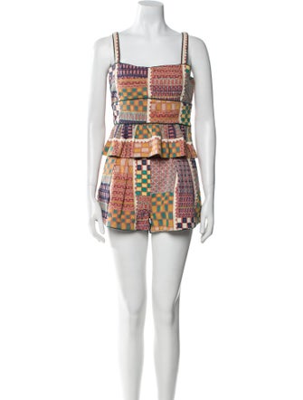 Ulla Johnson Printed Short Set