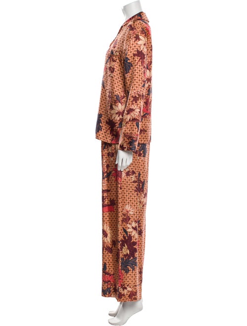 Ulla Johnson Silk Printed Pant Set
