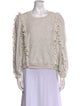 Ulla Johnson Crew Neck Long Sleeve Sweatshirt