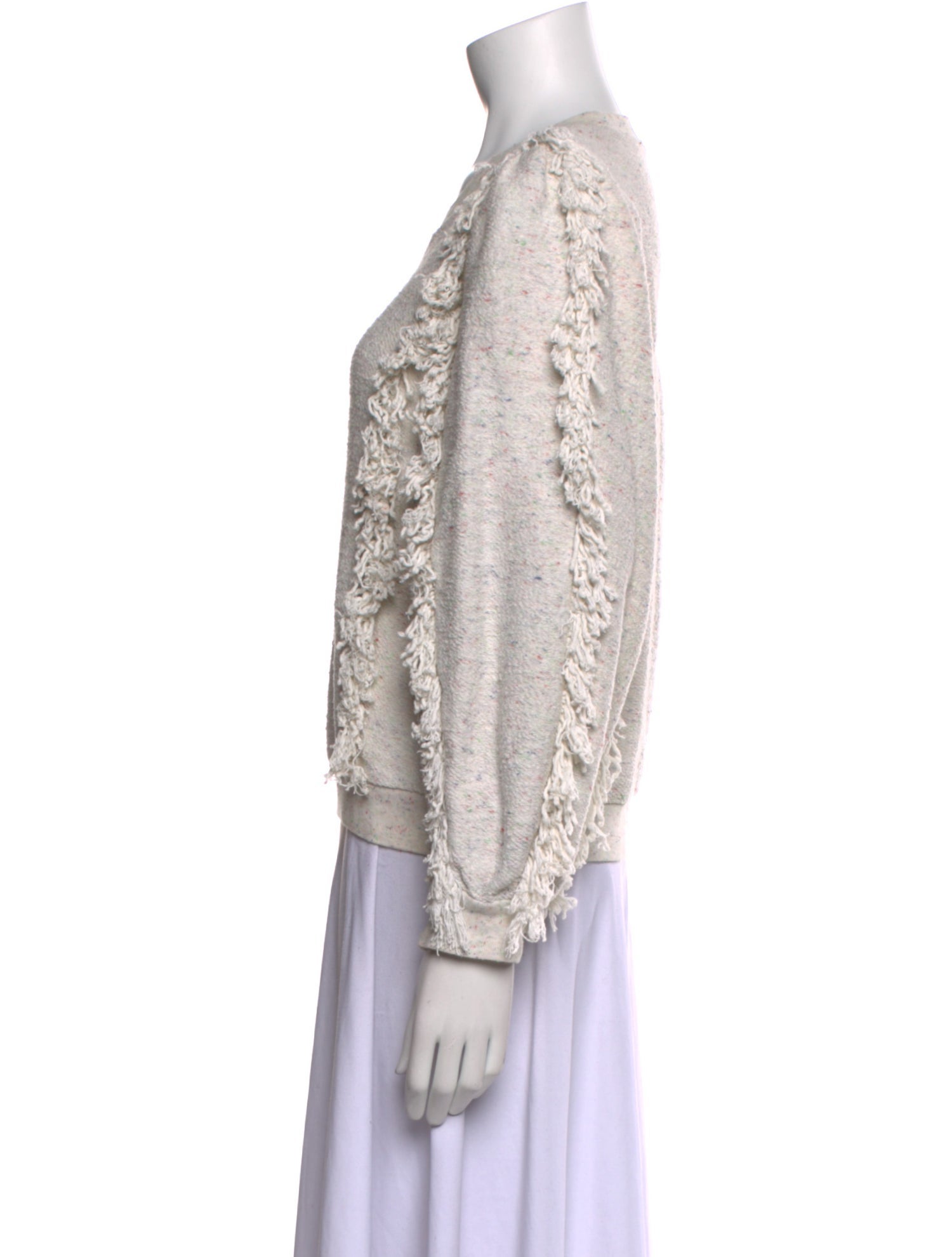 Ulla Johnson Crew Neck Long Sleeve Sweatshirt