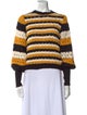 Ulla Johnson Striped Mock Neck Sweater