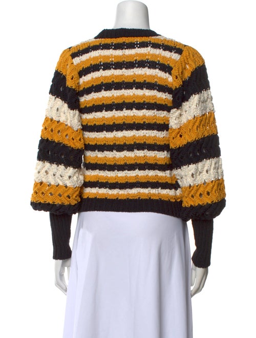 Ulla Johnson Striped Mock Neck Sweater