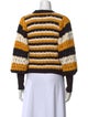Ulla Johnson Striped Mock Neck Sweater