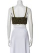 Ulla Johnson Wool Scoop Neck Crop Top