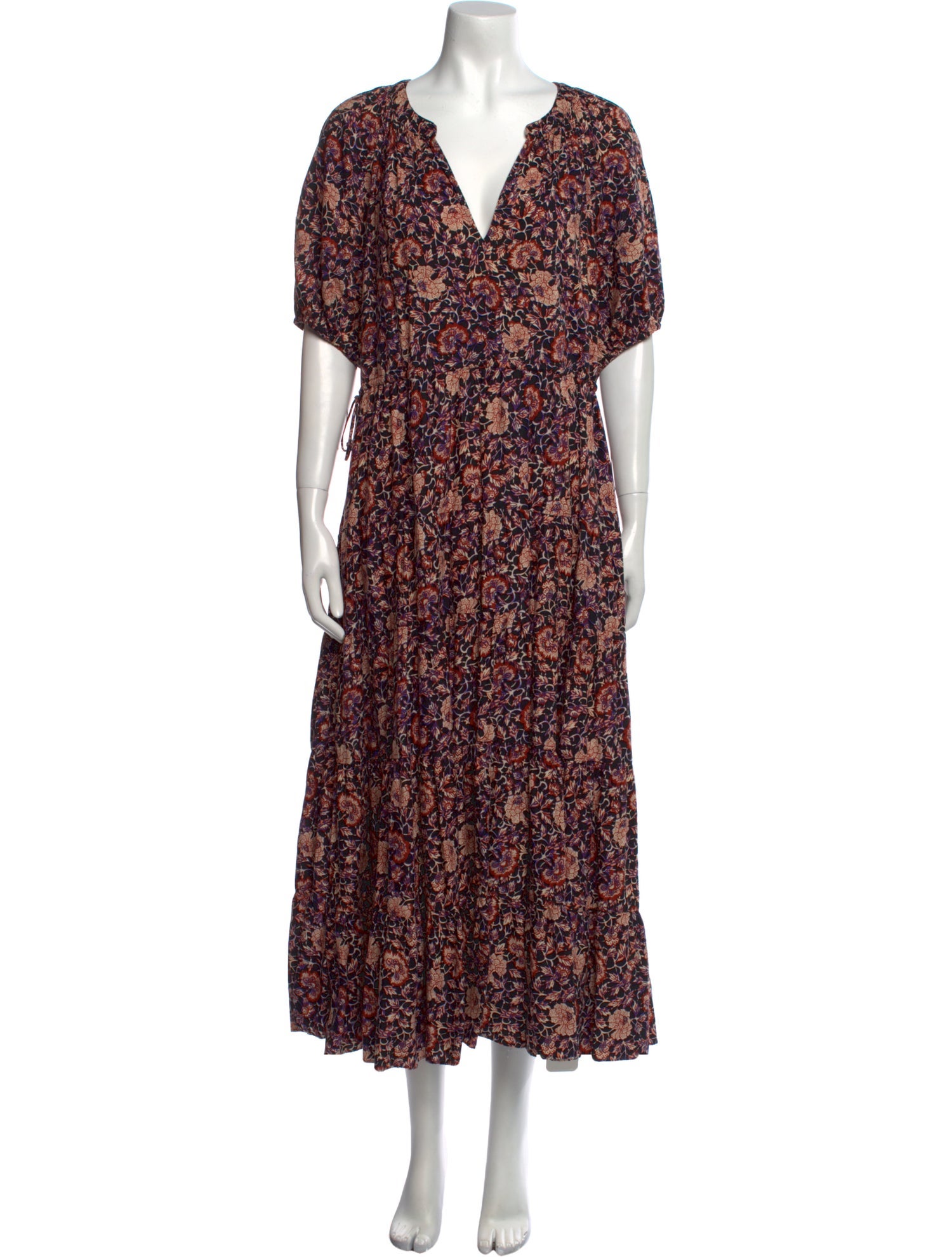 Ulla Johnson Floral Print Long Dress
