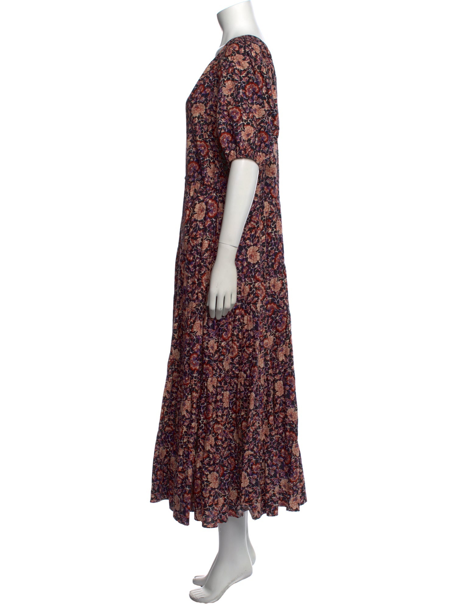 Ulla Johnson Floral Print Long Dress