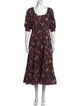 Ulla Johnson Printed Long Dress