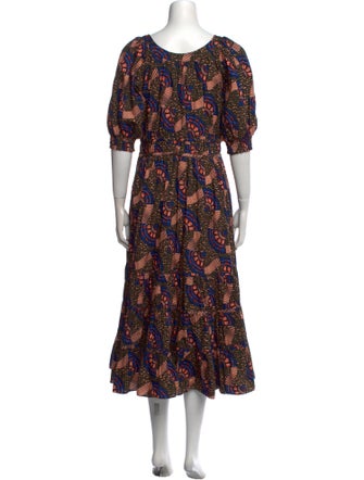 Ulla Johnson Printed Long Dress