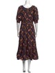Ulla Johnson Printed Long Dress