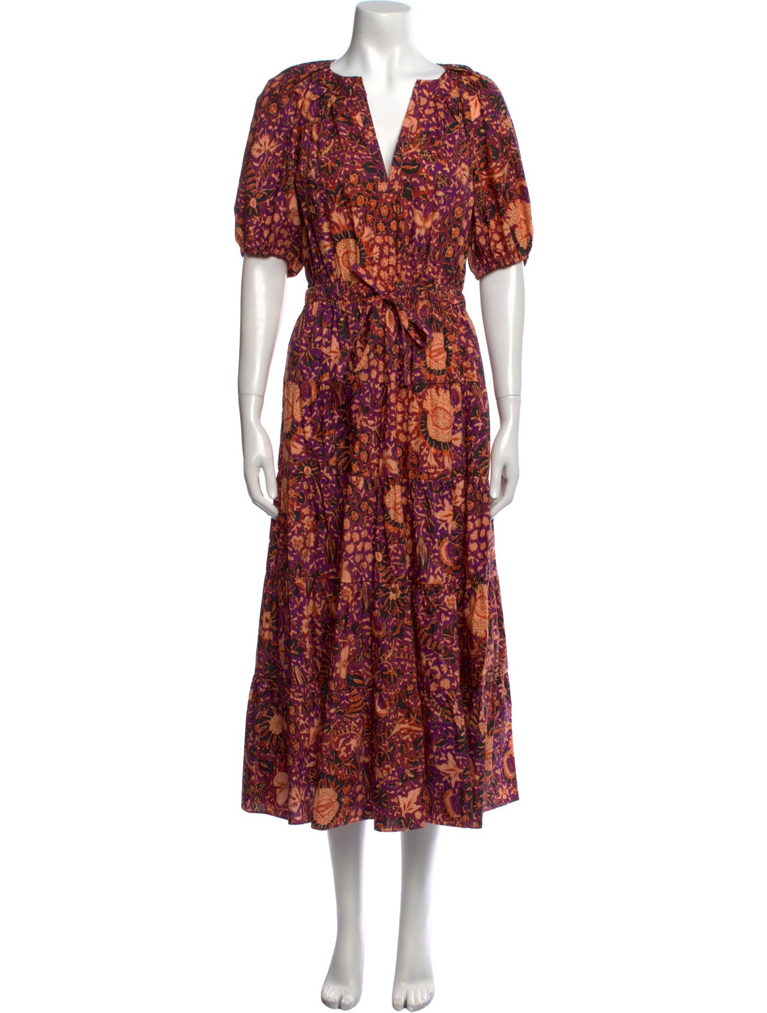 Ulla Johnson Floral Print Long Dress